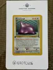 Carte Pokemon METAMORPH 3/62