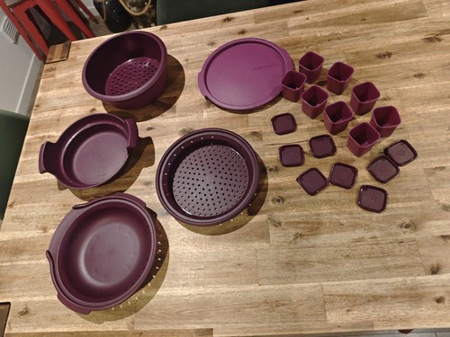 Micro vap tupperware - mauve,