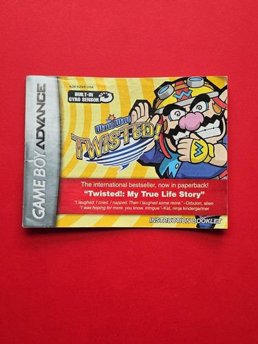 Warioware twisted manual - warioware:, twisted!