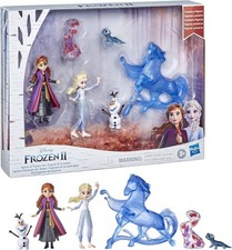 FROZEN Boîte 6 Figurines Esprit De La Nature Bruni Elsa Anna Nokk HASBRO F1845