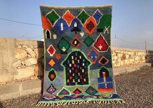Tapis laine berbère - en,
