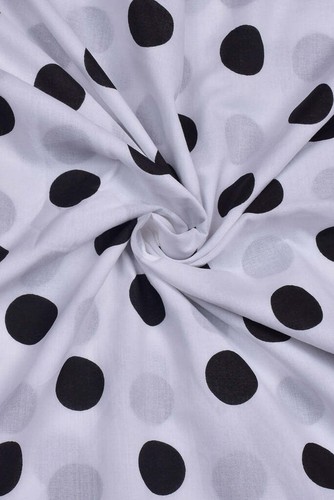 Tissu coton 100 - tissu, noir