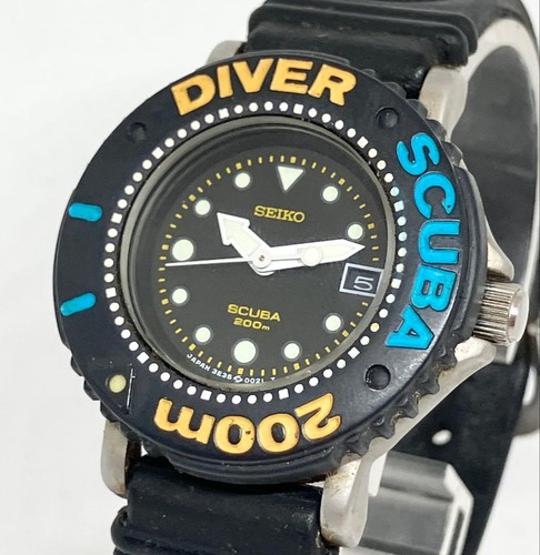 Montre plongée seiko 3e35 - de,