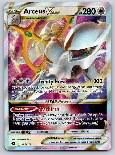 Arceus vstar holo ultra - arceus,