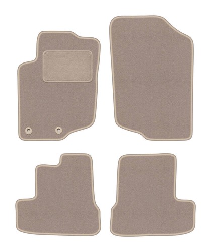 Tapis sol velours beige - velours,