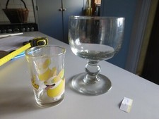 ancien GRAND VERRE LOUIS