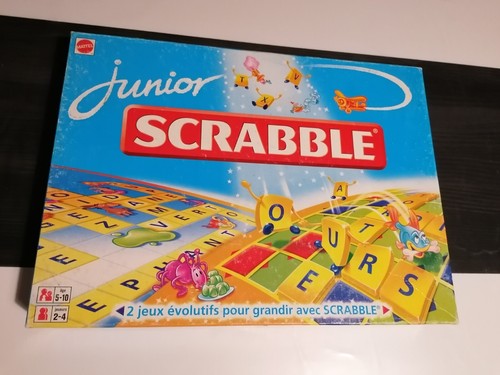 Scrabble junior mattel 10 - scrabble, 5-10