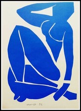 Henri MATISSE :  Nu bleu II