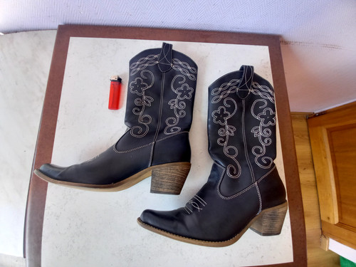 Bottes noires femme pour danse - noires,