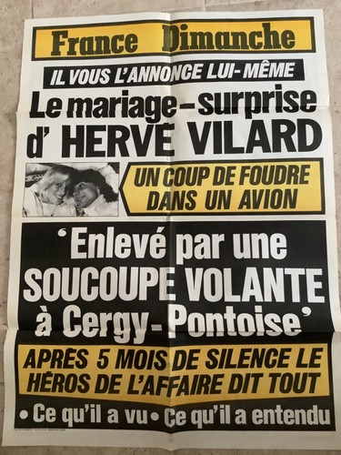 Affiche france dimanche hervé - affiche,