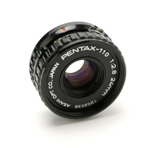 Pentax 110 24mm 8 lens - pentax-110,
