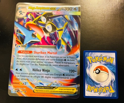 Carte pokemon jumbo méga - carte,