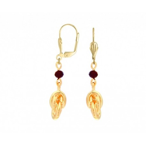 Boucles oreilles noeud - boucles,