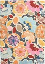 Flowers Multicolor Boucle