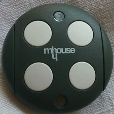MHOUSE TELECOMMANDE GTX4 Frequence 433 Mhz 4 CANAUX