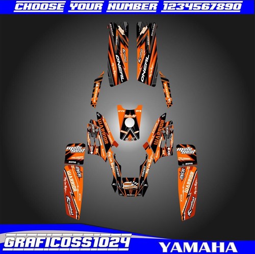 Yamaha warrior 350 - 350, decals