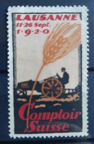 Vignette lausanne 1920 - lausanne,