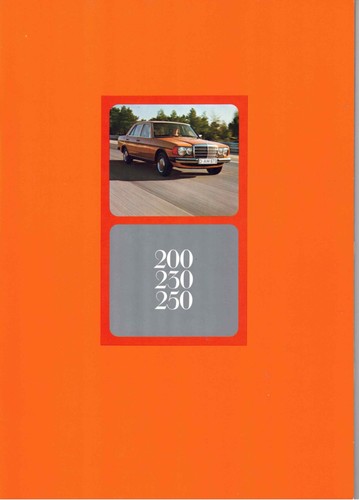 Catalogue brochure mercedes - brochure,