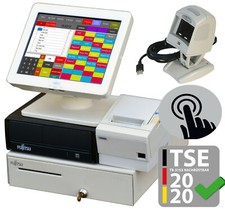 Système de Caisse Tse Écran Tactile Moniteur Imprimante Vente au Détail +