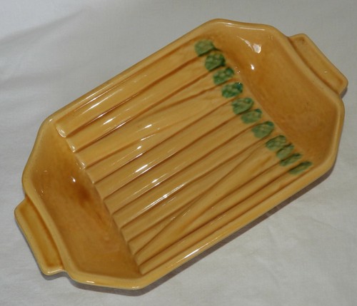 Plat asperges vintage - vintage, en