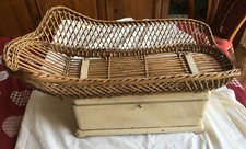 Ancien Pèse-Bébé SIJUST  Système Mabille avec son panier en osier