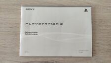 Manuel référence rapide ES / PT console Sony Playstation 3 PS3 CECHK04 #B32