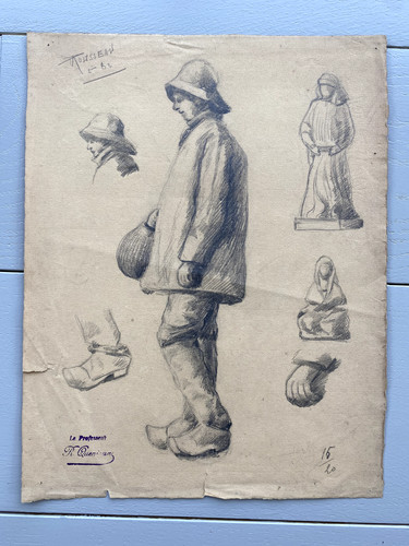 Dessin étude élève - d'étude,