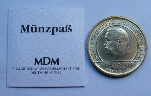 Reichsmark république de - 5,