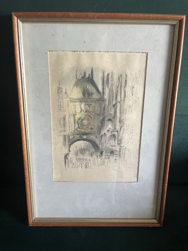 Gravure encre rouen - gravure, l