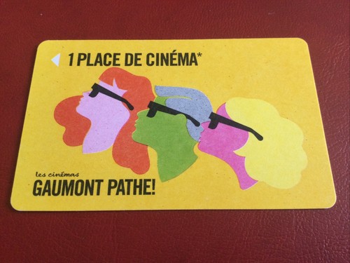 Telecarte carte cinema - telecarte,