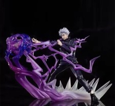 FIGURINE JUJUTSU KAISEN - SATORU GOJO KYOSHIKI MURASAKI Rayon Violet Vs Sukuna