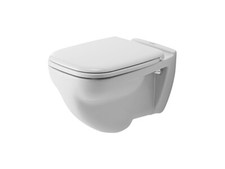 DU WC Suspendu D-Code 540 Mm Flachspüler, Blanc Toilette Murale