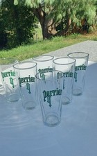 LOT DE 6  VERRES PERRIER 