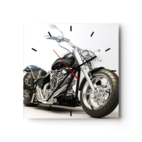 Horloge murale verre - murale, en