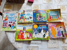 Lot 7 vinyls livre-disque 45T