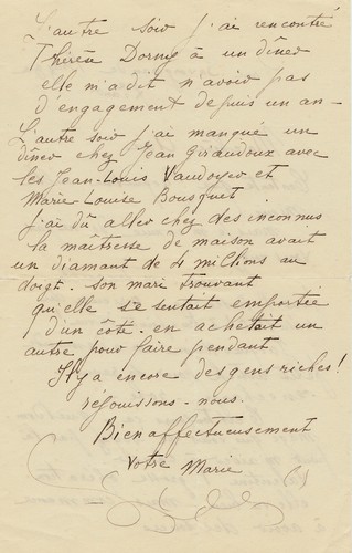 Marie laurencin lettre - marie,