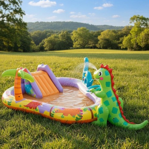 Piscine gonflable dinosaure - piscine,