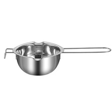 Pot en acier inoxydable 304 pour faire fondre le chocolat avec poign��e suspendu