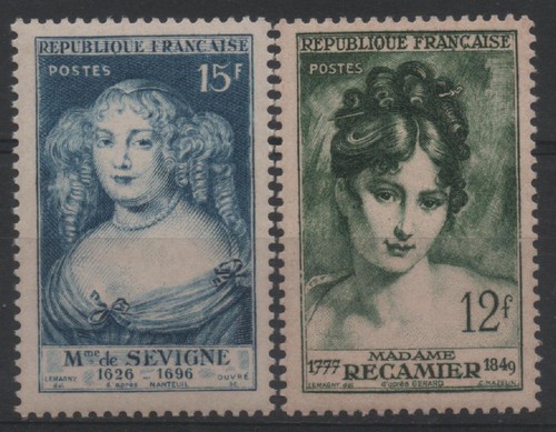 France 1950 874 875 - france,