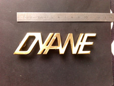 Monogramme / Sigle arrière