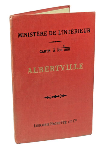 Carte routiere ancienne haute - routiere,