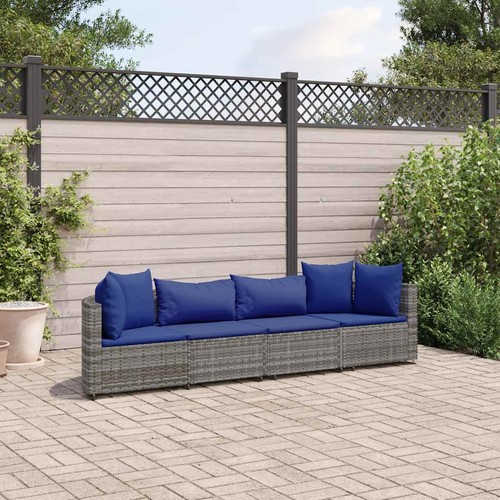 Salon jardin avec coussins - salon,