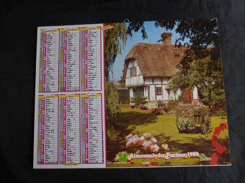Almanach des postes - almanach,