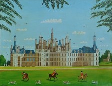 Tableau ancien Naif DANIEL