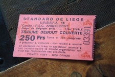 TICKET  )) STANDARD DE LIEGE V