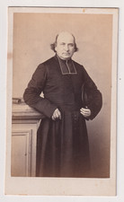 CDV Roüet à Montpellier - Un homme d'Eglise - Vintage albumen print c.1868