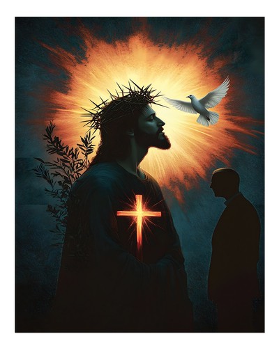 Art mural religieux inspirant