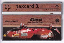 EUROPE  TELECARTE / PHONECARD .. SUISSE 3FRCH L&G 212L PRIVEE MOTO SIDECAR  TEAM