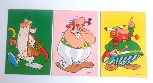 Uderzo asterix obelix carte - uderzo,