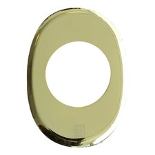 Rosace ovale SALOME laiton